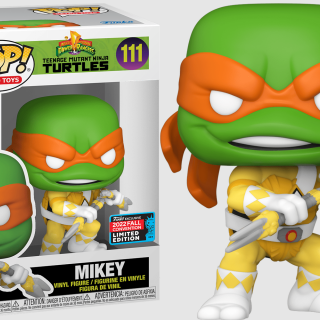 Φιγούρα Funko POP! Teenage Mutant Ninja Turtles x Mighty Morphin Power Rangers - Mikey (2022 Fall Convention Limited Edition) #111