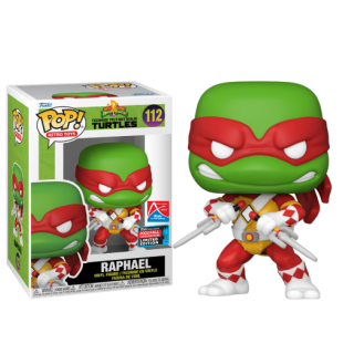 Φιγούρα Funko POP! Teenage Mutant Ninja Turtles x Mighty Morphin Power Rangers - Raphael (2022 Fall Convention Limited Edition) (Athens Con 2022 Funko Limited Edition) #112