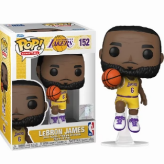 Φιγούρα Funko POP! NBA - Los Angeles Lakers - LeBron James (Yellow Jersey) #152