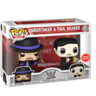 Φιγούρα Funko POP! WWE - Undertaker & Paul Bearer with Pin (Gamestop Exclusive) 2-Pack