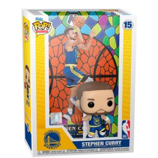 Φιγούρα Funko POP! Trading Cards Covers - NBA - Stephen Curry (Mosaic) #15