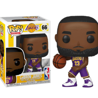 Φιγούρα Funko POP! NBA - Los Angeles Lakers - LeBron James (Purple Jersey) #66