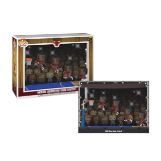 Φιγούρα Funko POP! Deluxe Moment NBA - Chicago Bulls - Michael Jordan (1987 Dunk Contest) #209