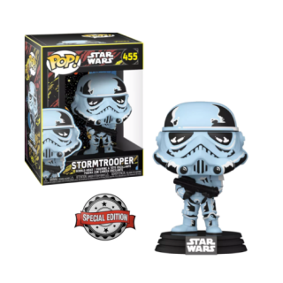 Φιγούρα Funko POP! Star Wars - Stormtrooper (Retro Series) (Special Edition) #455