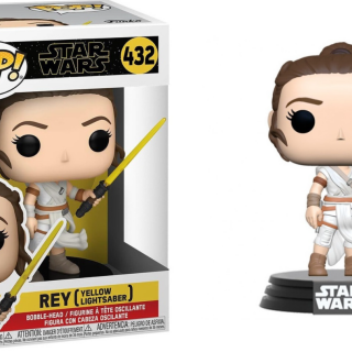 Funko POP Star Wars - The Rise of Skywalker - Rey (Yellow Lightsaber) #432