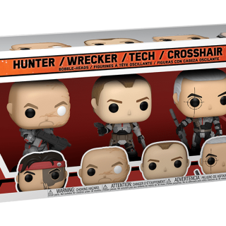 Φιγούρα Funko POP! Star Wars - Hunter / Wrecker / Tech / Crosshair / Echo (Special Edition) 5-PacK
