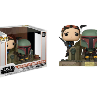 Φιγούρα Funko POP! Moment Star Wars - The Mandalorian - Boba Fett and Fennec on Throne #486
