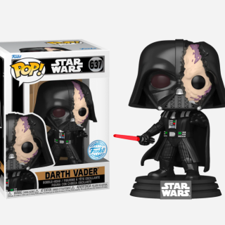 Φιγούρα Funko POP! Star Wars - Obi-Wan Kenobi - Darth Vader (Damaged Helmet) (Funko Special Edition) #637