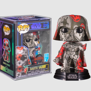 Φιγούρα Funko POP! Star Wars - Darth Vader (Imperial Logos) (Art Series) (with Plastic Case) (Special Edition) #535