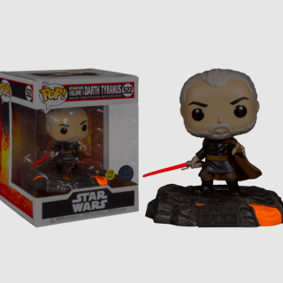 Φιγούρα Funko POP! Star Wars - Red Saber Series - Darth Tyranus (Gamestop Exclusive) (Glows in the Dark) #522