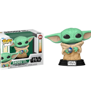 Φιγούρα Funko POP! Star Wars - Book of Boba Fett - Grogu with Armor #584