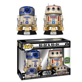 Φιγούρα Funko POP! Star Wars - R2-D2 & R5-D4 (2023 Galactic Convention Exclusive) 2-Pack
