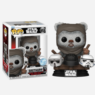 Φιγούρα Funko POP! Star Wars - Return of the Jedi (40th Anniversary) - Brethupp (with Helmets) (Ewok Drummer) (Funko Special Edition) #613