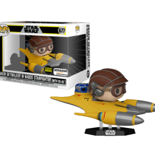 Φιγούρα Funko POP! Rides Star Wars - Anakin Skywalker in Naboo Starfighter (with R2-D2) (Hyperspace Heroes) (Amazon Exclusive) #677