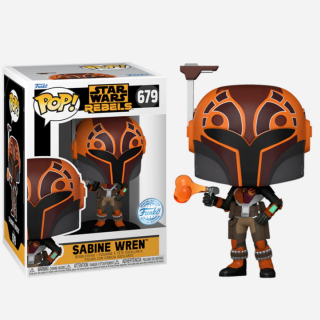 Φιγούρα Funko POP! Star Wars - Rebels - Sabine Wren (with Spray Paint) (Metallic) (Funko Special Edition) #679