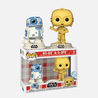 Φιγούρα Funko POP! Star Wars - Disney 100th Anniversary - R2-D2 and C-3PO (Retro Reimagined) (Funko Special Edition) 2-Pack