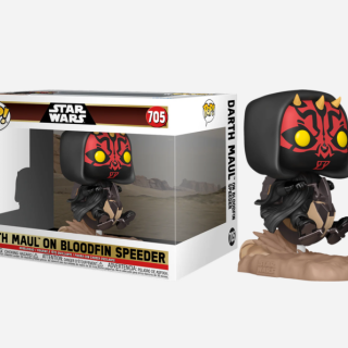 Φιγούρα Funko POP! Rides Star Wars - The Phantom Menace (25th Anniversary) - Darth Maul on Bloodfin Speeder #705