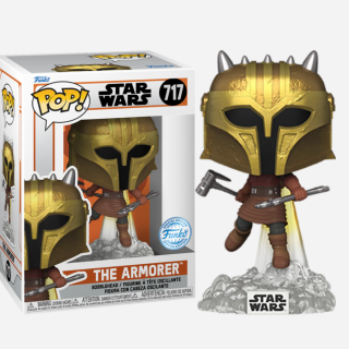 Φιγούρα Funko POP! Star Wars - The Mandalorian - The Armorer (with Jetpack) (Funko Special Edition) #717