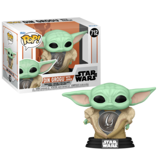 Φιγούρα Funko POP! Star Wars - The Mandalorian - Din Grogu with Armor #712