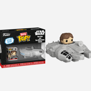 Φιγούρα Funko POP! Bitty Rides Star Wars - Han Solo and the Millennium Falcon