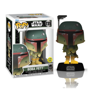 Φιγούρα Funko POP! Star Wars - Fett Legacy - Boba Fett (with Rifle) (Glows in the Dark) #735