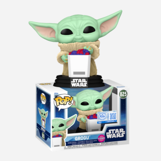 Φιγούρα Funko POP! Star Wars - The Mandalorian and Grogu (2026) - Grogu (with Snack) (Flocked) (Special Edition) #825