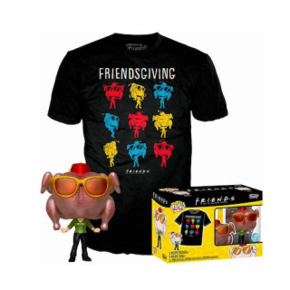 Φιγούρα Funko POP! & Tee Box - Friends - Monica with Turkey (Funko Special Edition) (XL)