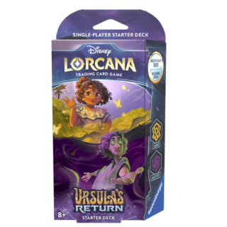 Disney Lorcana TCG - Starter Deck - Chapter 4 - Ursula's Return - Amber / Amethyst