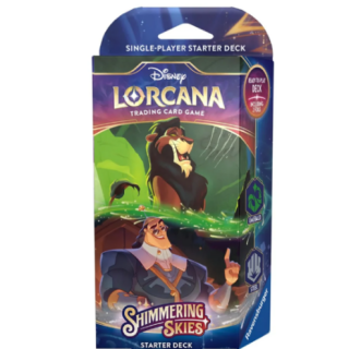 Disney Lorcana TCG - Starter Deck - Chapter 5 - Shimmering Skies - Emerald / Steel