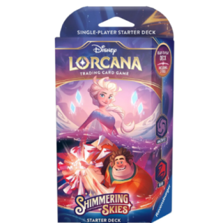 Disney Lorcana TCG - Starter Deck - Chapter 5 - Shimmering Skies - Amethyst / Ruby