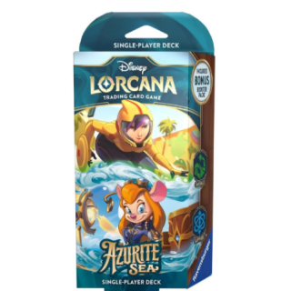 Disney Lorcana TCG - Starter Deck - Chapter 6 - Azurite Sea - Emerald / Sapphire