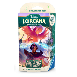 Disney Lorcana TCG - Starter Deck - Chapter 7 - Archazias Island - Amethyst / Steel