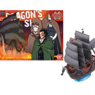 Σετ Μοντελισμού Bandai Model Kit - One Piece - Ship - Dragon Ship (Monkey D. Dragon) #09