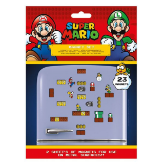 Μαγνητάκι Ψυγείου - Magnet Super Mario Set (23pcs)