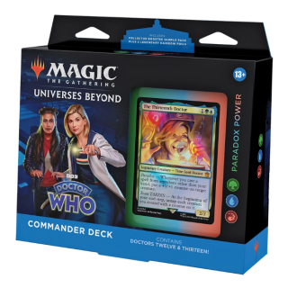MtG TCG - Commander Deck - Doctor Who - Paradox Power (Temur)