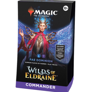 MtG TCG - Commander Deck - Wilds of Eldraine - Fae Dominion (Dimir)