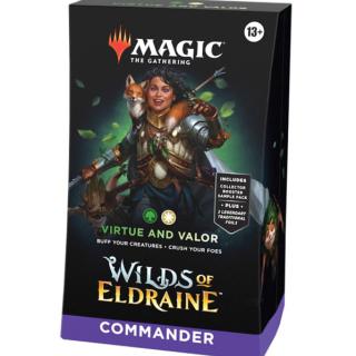 MtG TCG - Commander Deck - Wilds of Eldraine - Virtue and Valor (Selesnya)