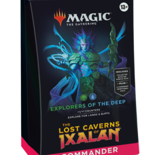 MtG TCG - Commander Deck - Lost Caverns of Ixalan - Explorers of the Deep (Simic)