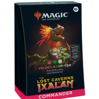 MtG TCG - Commander Deck - Lost Caverns of Ixalan - Veloci-Ramp-Tor (Naya)