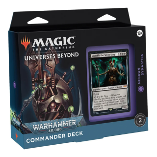 MtG TCG - Commander Deck - Warhammer 40.000 - Necron Dynasties (Mono-Black)