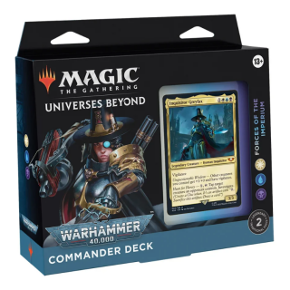 MtG TCG - Commander Deck - Warhammer 40.000 - Forces of the Imperium (Esper)