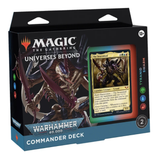 MtG TCG - Commander Deck - Warhammer 40.000 - Tyranid Swarm (Temur)