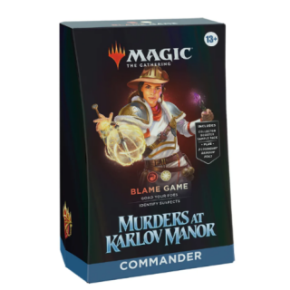 MtG TCG - Commander Deck - Murders at Karlov Manor - Blame Game (Boros)