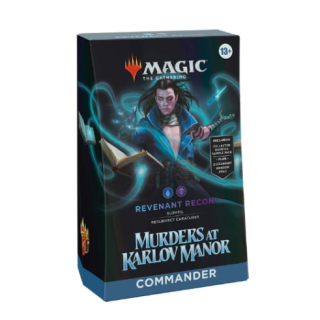 MtG TCG - Commander Deck - Murders at Karlov Manor - Revenant Recon (Dimir)