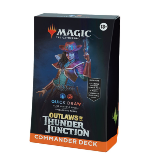 MtG TCG - Commander Deck - Outlaws of Thunder Junction - Quick Draw (Izzet)
