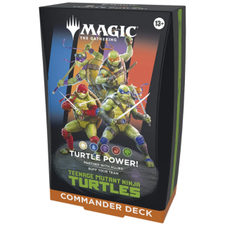 Magic the Gathering TCG - Commander Deck - Teenage Mutant Ninja Turtles - Turtle Power! (5-Coloured)