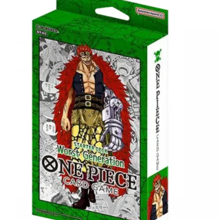 One Piece Card Game - Starter Deck - (ST02) - Worst Generation (Eustass Kid)