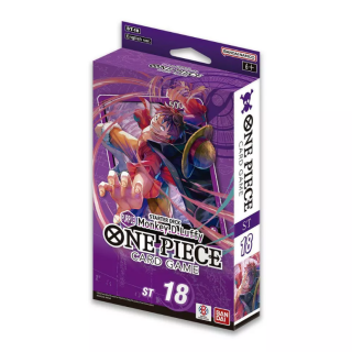 One Piece Card Game - Starter Deck - (ST18) - Monkey D.Luffy (Purple)