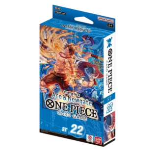 One Piece Card Game - Starter Deck - (ST22) - Ace and Newgate (Blue)