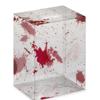Protective Case for Funko POP! Figures - Soft Protectors (Normal Size 10cm) - Blood Splattered